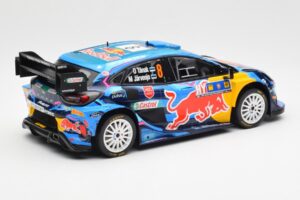 Ford Puma Rally1 #8 O. Tanak / M. Jarveoja 3rd Rally Central Europe 2023 IXO 1:18 18RMC187 Diecast — photo 2 of 6