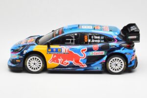 Ford Puma Rally1 #8 O. Tanak / M. Jarveoja 3rd Rally Central Europe 2023 IXO 1:18 18RMC187 Diecast — photo 3 of 6