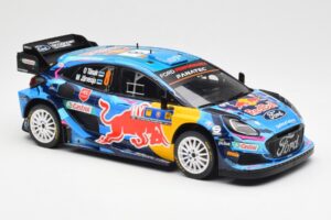 Ford Puma Rally1 #8 O. Tanak / M. Jarveoja 3rd Rally Central Europe 2023 IXO 1:18 18RMC187 Diecast — photo 4 of 6