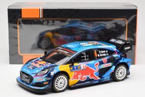 Ford Puma Rally1 #8 O. Tanak / M. Jarveoja 3rd Rally Central Europe 2023 IXO 1:18 18RMC187 Diecast — photo 6 of 6