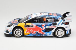 Ford Puma Rally1 WRC #16 A. Fourmaux / A. Coria Rally Monte Carlo 2024 IXO 1:18 18RMC198 Diecast — photo 3 of 6