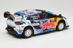 Ford Puma Rally1 WRC M-Sport #16 A. Fourmaux / A. Coria Safari Rally Kenya 2024 IXO 1:18 18RMC207 Diecast — photo 2 of 6