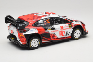Ford Puma Rally1 WRC #22 M-Sport Ford World Rally Team M. Sesks / R. Francis Rally Poland 2024 IXO 1:18 18RMC215 Diecast — photo 2 of 6