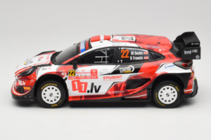 Ford Puma Rally1 WRC #22 M-Sport Ford World Rally Team M. Sesks / R. Francis Rally Poland 2024 IXO 1:18 18RMC215 Diecast — photo 3 of 6