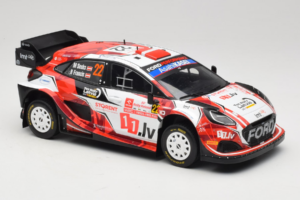 Ford Puma Rally1 WRC #22 M-Sport Ford World Rally Team M. Sesks / R. Francis Rally Poland 2024 IXO 1:18 18RMC215 Diecast — photo 4 of 6