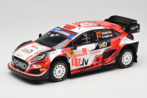 Ford Puma Rally1 WRC #22 M-Sport Ford World Rally Team M. Sesks / R. Francis Rally Poland 2024 IXO 1:18 18RMC215 Diecast