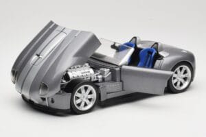 Shelby Cobra Cabriolet Grey Metallic Hot Wheels 1:18 G7220 Diecast — photo 2 of 8