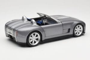 Shelby Cobra Cabriolet Grey Metallic Hot Wheels 1:18 G7220 Diecast — photo 3 of 8
