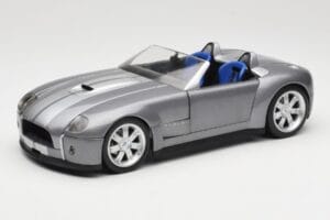 Shelby Cobra Cabriolet Grey Metallic Hot Wheels 1:18 G7220 Diecast