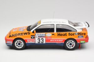 Ford Sierra RS Cosworth #33 R. Brookes RAC Rally 1989 IXO 1:18 18RMC115 Diecast — photo 3 of 6