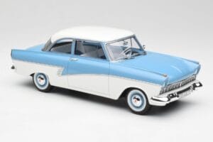 Ford Taunus 17M P2 Light Blue & White BoS Models 1:18 BOS019 Diecast — photo 4 of 6
