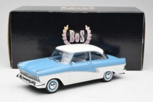 Ford Taunus 17M P2 Light Blue & White BoS Models 1:18 BOS019 Diecast — photo 6 of 6