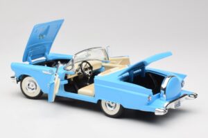 Ford Thunderbird Convertible Blue Road Signature 1:18 92358 Diecast — photo 5 of 8
