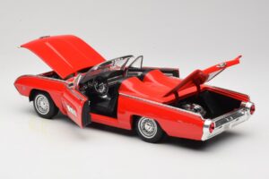 Ford Thunderbird Convertible Red Anson 1:18 30334 Diecast — photo 5 of 8
