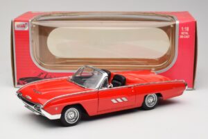 Ford Thunderbird Convertible Red Anson 1:18 30334 Diecast — photo 8 of 8