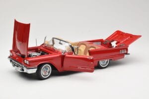 Ford Thunderbird Convertible Red Sun Star 1:18 4311 Diecast — photo 2 of 8