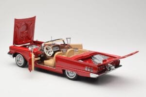 Ford Thunderbird Convertible Red Sun Star 1:18 4311 Diecast — photo 5 of 8