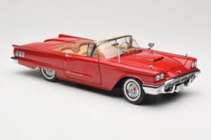 Ford Thunderbird Convertible Red Sun Star 1:18 4311 Diecast — photo 6 of 8