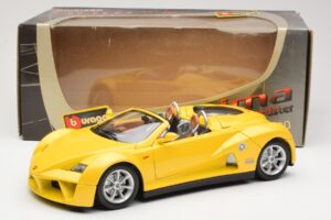 Giugiaro Prima Speedster Yellow Bburago 1:18 33334013 Diecast — photo 8 of 8