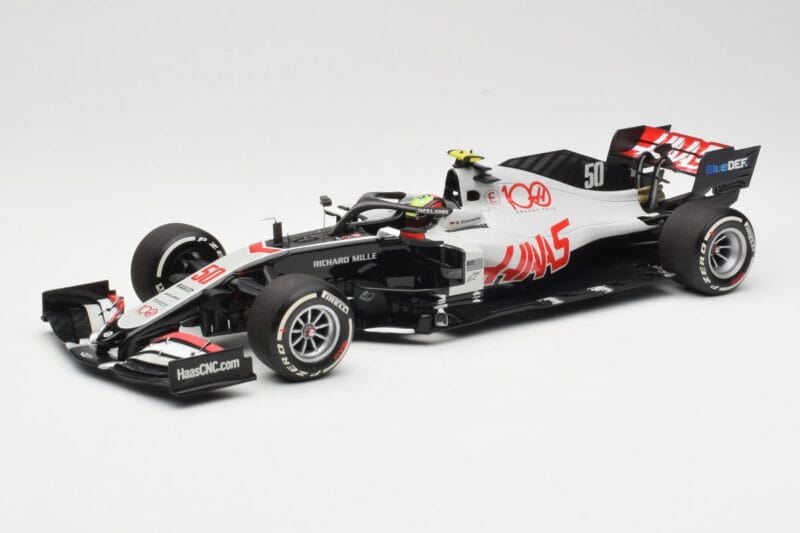 Haas VF-20 #50 M. Schumacher FP1 Abu Dhabi GP 2020 Minichamps 1:18 110201750 Diecast