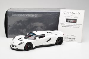 Hennessey Venom GT White AUTOart 1:18 75404 Diecast — photo 8 of 8