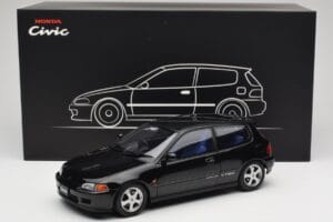 Honda Civic SiR II EG6 VTEC Black LCD 1:18 LCD18018-BL Diecast — photo 9 of 9