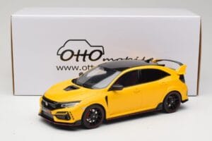Honda Civic Type R FK8 Euro Spec Yellow Otto 1:18 OT1111 Resin — photo 6 of 6