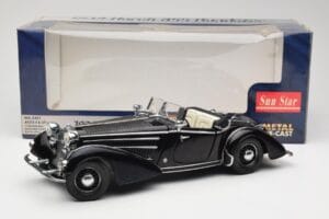 Horch 855 Roadster Black Sun Star 1:18 2401 Diecast — photo 8 of 8