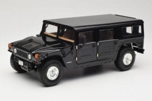 Hummer H1 Hard Top Black Exoto 1:18 01803 Diecast