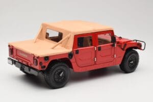 Hummer H1 Soft Top Red Exoto 1:18 01805 Diecast — photo 3 of 8