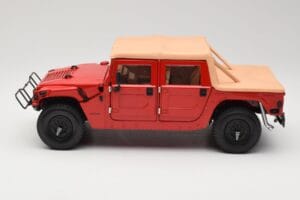 Hummer H1 Soft Top Red Exoto 1:18 01805 Diecast — photo 4 of 8