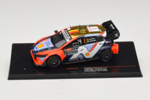 Hyundai i20 N Rally1 #1 T. Neuville / M. Wydaeghe Rally Monte Carlo 2025 IXO 1:43 RAM973C Diecast
