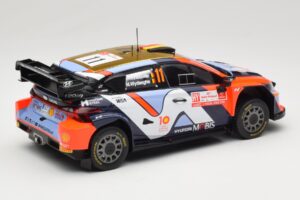 Hyundai i20 N Rally1 #11 Hyundai Shell Mobis WRT T. Neuville / M. Wydaeghe Rally Poland 2024 IXO 1:18 18RMC214 Diecast — photo 2 of 6