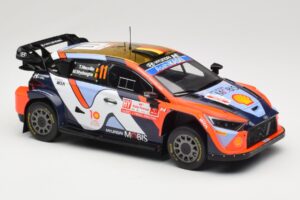 Hyundai i20 N Rally1 #11 Hyundai Shell Mobis WRT T. Neuville / M. Wydaeghe Rally Poland 2024 IXO 1:18 18RMC214 Diecast — photo 3 of 6