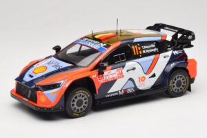 Hyundai i20 N Rally1 #11 Hyundai Shell Mobis WRT T. Neuville / M. Wydaeghe Rally Poland 2024 IXO 1:18 18RMC214 Diecast