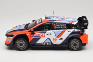 Hyundai i20 N Rally1 #8 Hyundai Shell Mobis WRT O. Tanak / M. Jarveoja Rally Chile 2024 IXO 1:18 18RMC223 Diecast — photo 3 of 6