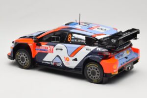 Hyundai i20 N Rally1 #8 Hyundai Shell Mobis WRT O. Tanak / M. Jarveoja Rally Chile 2024 IXO 1:18 18RMC223 Diecast — photo 5 of 6