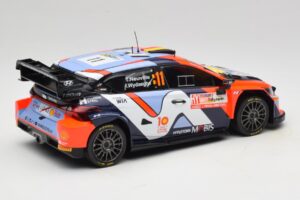 Hyundai i20 N Rally1 #11 T. Neuville / M. Wydaeghe Rally Japan WRC World Champion 2024 IXO 1:18 18RMC228 Diecast — photo 2 of 6