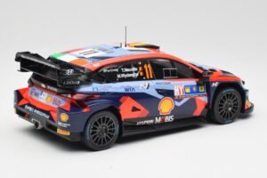 Hyundai i20 N Rally1 WRC #11 T. Neuville / M. Wydaeghe Central European Rally Winner 2023 IXO 1:18 18RMC193 Diecast — photo 2 of 6