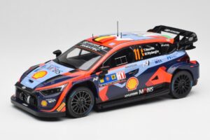 Hyundai i20 N Rally1 WRC #11 T. Neuville / M. Wydaeghe Central European Rally Winner 2023 IXO 1:18 18RMC193 Diecast