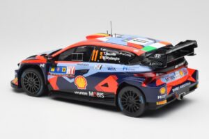 Hyundai i20 N Rally1 WRC #11 T. Neuville / M. Wydaeghe Central European Rally Winner 2023 IXO 1:18 18RMC193 Diecast — photo 5 of 6