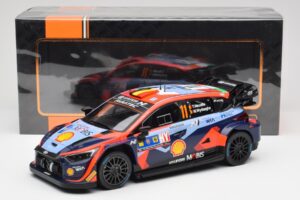 Hyundai i20 N Rally1 WRC #11 T. Neuville / M. Wydaeghe Central European Rally Winner 2023 IXO 1:18 18RMC193 Diecast — photo 6 of 6
