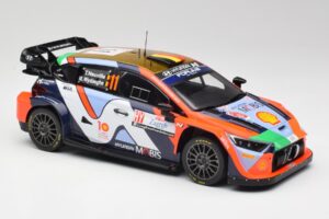 Hyundai i20 N Rally1 #11 T. Neuville / M. Wydaeghe Rally Croatia 2024 IXO 1:18 18RMC203 Diecast — photo 4 of 6