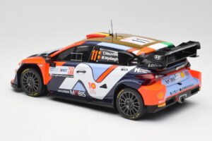 Hyundai i20 N Rally1 #11 T. Neuville / M. Wydaeghe Rally Croatia 2024 IXO 1:18 18RMC203 Diecast — photo 5 of 6