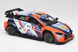Hyundai i20 N Rally1 #11 T. Neuville / M. Wydaeghe Rally Sweden 2024 IXO 1:18 18RMC201 Diecast — photo 4 of 6