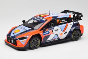 Hyundai i20 N Rally1 #11 T. Neuville / M. Wydaeghe Rally Sweden 2024 IXO 1:18 18RMC201 Diecast
