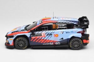 Hyundai i20 N Rally1 WRC #11 T. Neuville / M. Wydaeghe Rally Monte Carlo Winner 2024 IXO 1:18 18RMC194 Diecast — photo 3 of 6