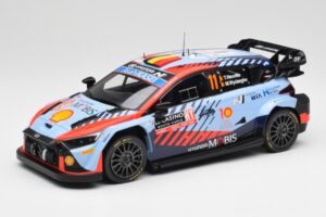 Hyundai i20 N Rally1 WRC #11 T. Neuville / M. Wydaeghe Rally Monte Carlo Winner 2024 IXO 1:18 18RMC194 Diecast