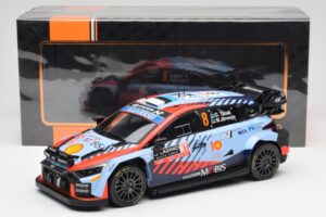 Hyundai i20 N Rally1 WRC #8 O. Tänak / M. Järveoja Rally Monte Carlo Night Version 2024 IXO 1:18 18RMC195 Diecast — photo 6 of 6