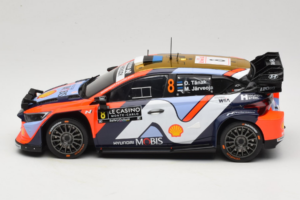 Hyundai i20 N WRC #16 A. Fourmaux / A. Coria Rally Monte Carlo Night Version 2025 IXO 1:18 18RMC230B Diecast — photo 3 of 6